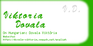 viktoria dovala business card