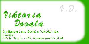 viktoria dovala business card